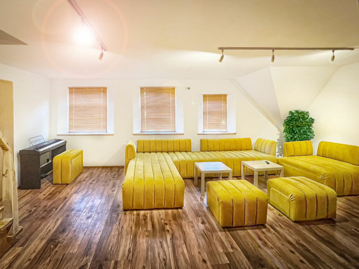 Wohnzimmer Luxus Ferienwohnung Rügen Buschvitz